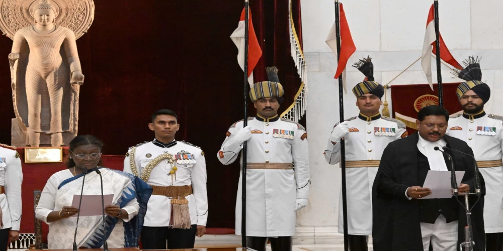 Justice BR Gavai sworn in as 52nd Chief Justice of India Justice BR Gavai sworn in as 52nd Chief Justice of India